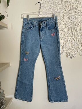 Girls Bell Bottom Jeans